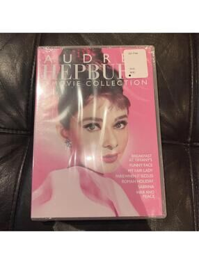 New! Audrey Hepburn 7-Movie Collection (DVD) Sealed  Boxed Set Ships Free